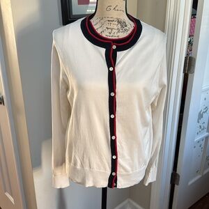 Ivory 2-piece Twinset from Banana Republic | Cotton Size L